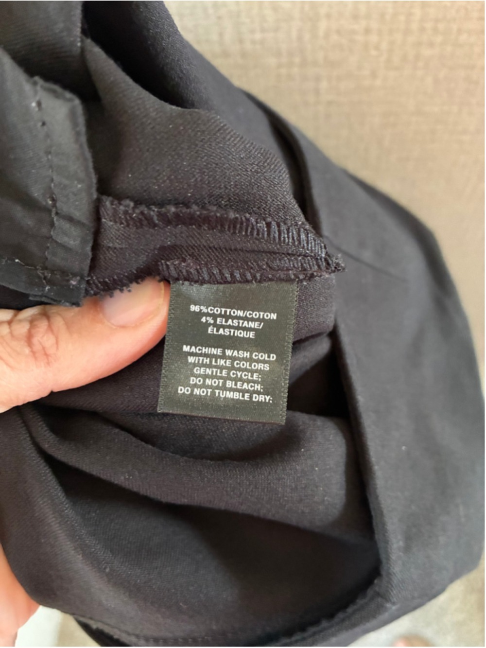 Lafayette 148 New York Black Cropped Bleecker Pants Size 8 - Picture 9 of 9